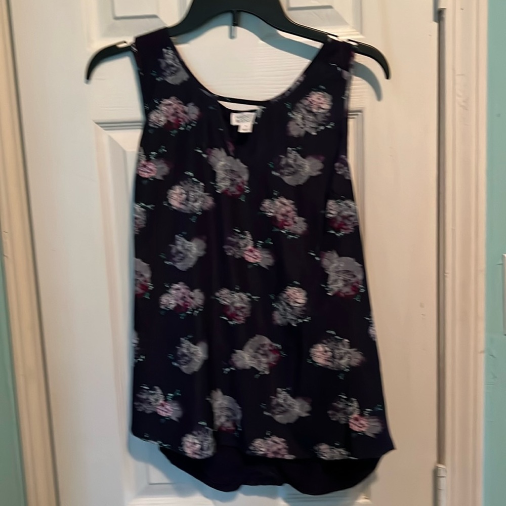 Floral tank top
